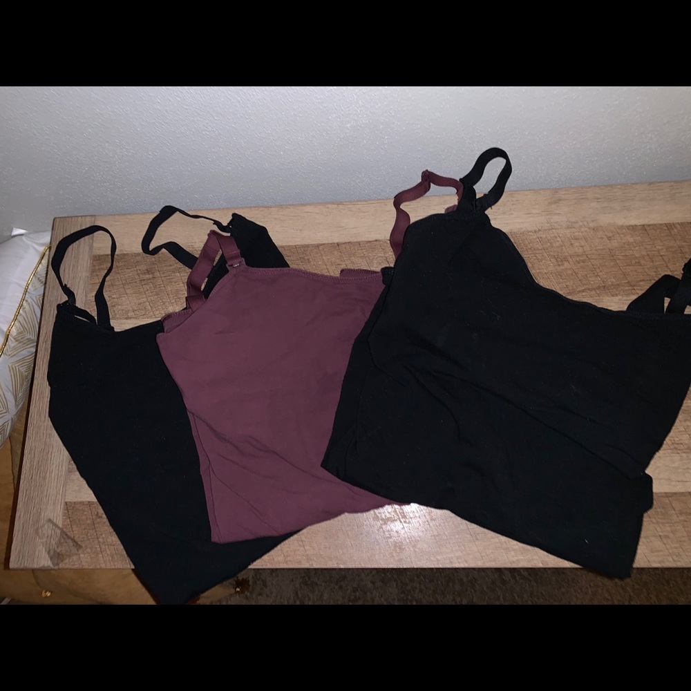 SET OF 3 Nursing Tanks NWOT